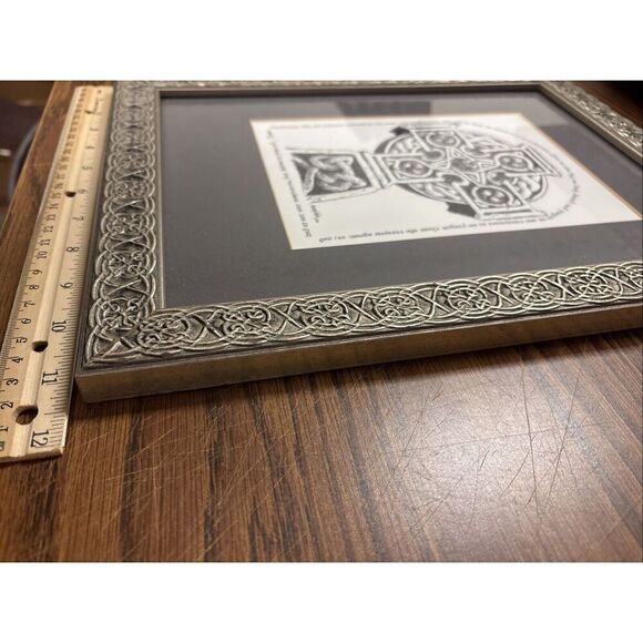 Thomas Hanlon Framed Religious Print: Our Father Christian Prayer - Picture 2 of 5